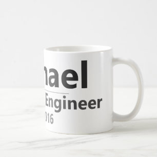Mug de travail personnalisé – Nom et titre de fonc