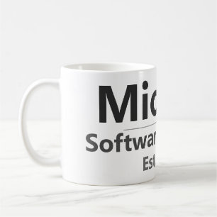 Mug de travail personnalisé – Nom et titre de fonc