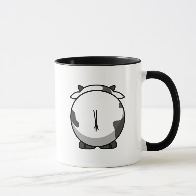 Mug de vache mignonne à gauche (Droite)