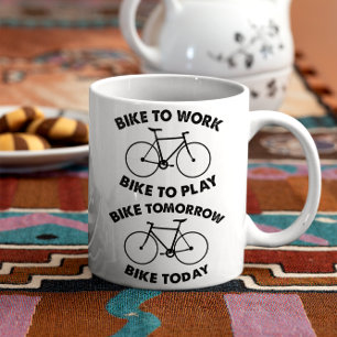 Mug De vélo recyclage frais pour toujours -