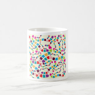 Mug de vers colorés
