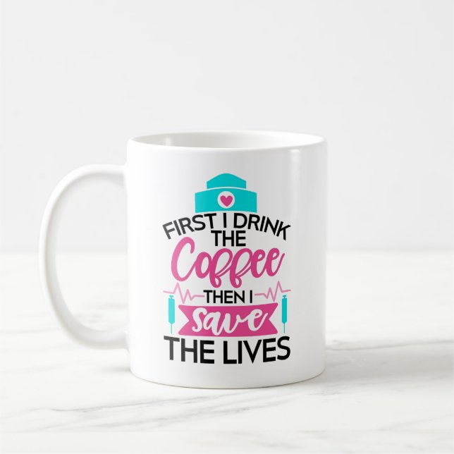 Mug de vie infirmière (Gauche)