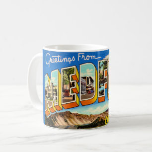 Mug de vœux vintage Medford Oregon