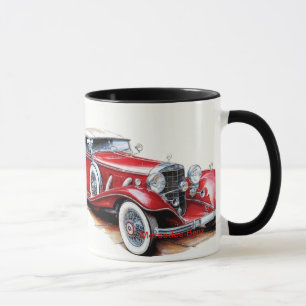 Mug de voiture classique