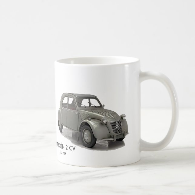 Mug de voitures classiques (Droite)
