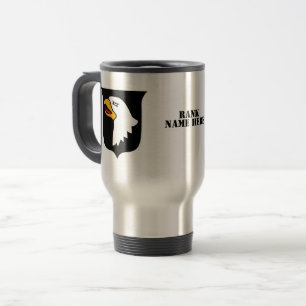 Mug De Voyage 101e division aéroportée - Personnalisable