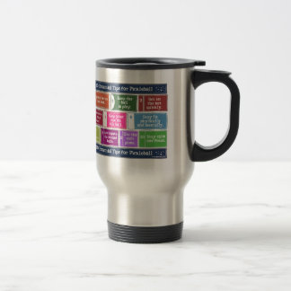Mug De Voyage 10 bouts essentiels pour Pickleball