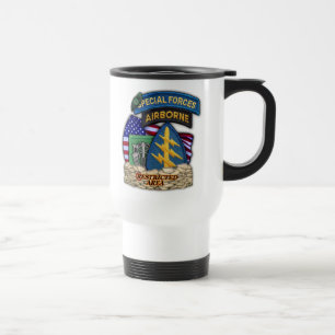 Mug De Voyage 10e Les bérets verts des forces spéciales se dépla