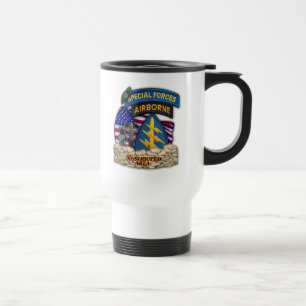 Mug De Voyage 10e Les bérets verts des forces spéciales se dépla