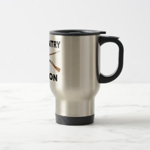 Mug De Voyage 10ème Division d'infanterie - montagne - fusils