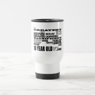 Mug De Voyage 16èmes ans de fête d'anniversaire d'amusement