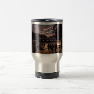 Mug De Voyage 1870 Patinage sur glace à Londres