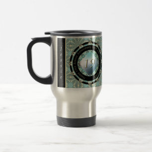 Mug De Voyage 19e anniversaire du Mariage Acquamarine