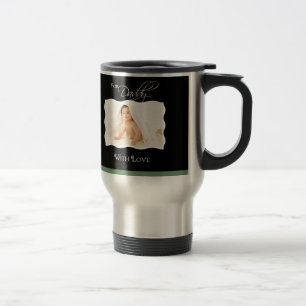 Mug De Voyage 1ère Fête des pères - Black Custom Photo Stainless