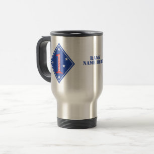 Mug De Voyage 1re division maritime Patch (personnalisable)