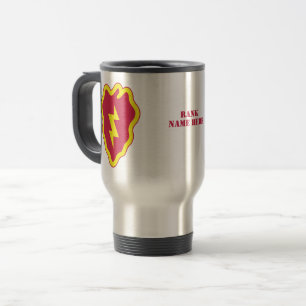 Mug De Voyage 25e insigne de division d'infanterie - Personnalis