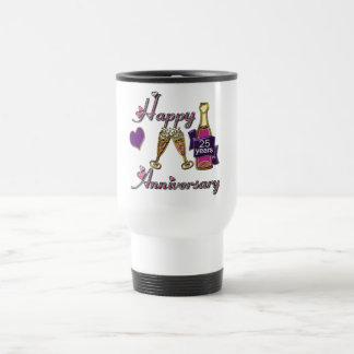 Mug De Voyage 25ème. Anniversaire