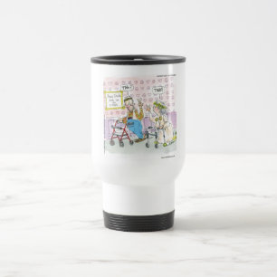 Mug De Voyage 2 vieux hippies & signe de paix Cadeaux drôles T-s