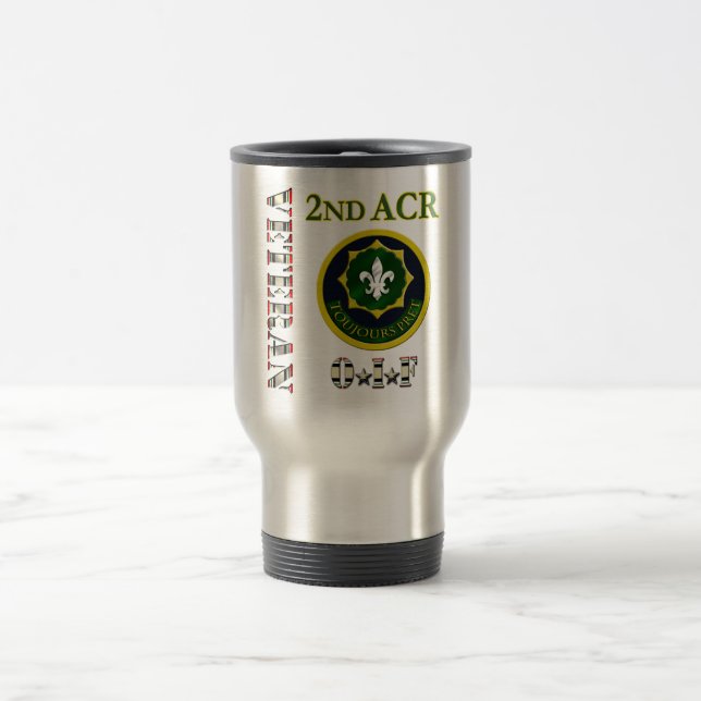 Mug De Voyage 2ème Cavalerie blindée OIF (Centre)