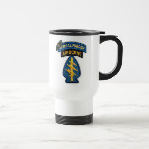 Mug De Voyage 3e forces spéciales berets verts patch voyage Mug