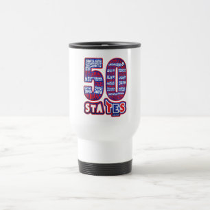 MUG DE VOYAGE 50 STATES UTILISE