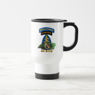 Mug De Voyage 5e Groupe des forces spéciales Berets verts SFG SF