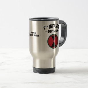 Mug De Voyage 7e insigne de division d'infanterie