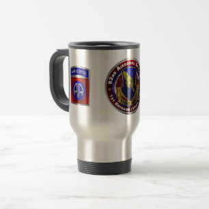 Mug De Voyage 82e division aéroportée 1re brigade 504e PIR  
