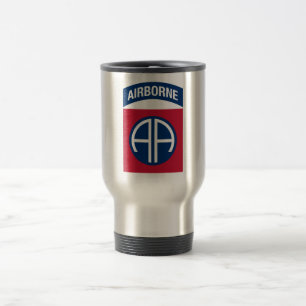 Mug De Voyage 82e division aéroportée Insignia