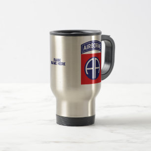 Mug De Voyage 82e division aéroportée Tous les soldats américain