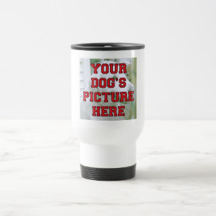 Mug De Voyage A customisé la photo de votre chien