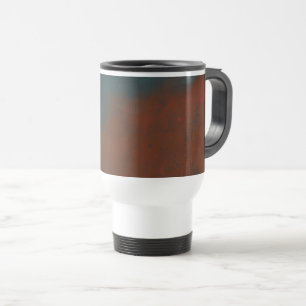 Mug De Voyage Abstrait 1 : rouges et bleus