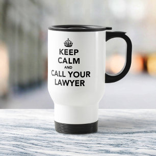 Mug De Voyage Accessoire de trajet drôle pour avocat   Humour ju