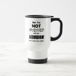 Mug De Voyage Accordéon Obsédé Voyage Mug