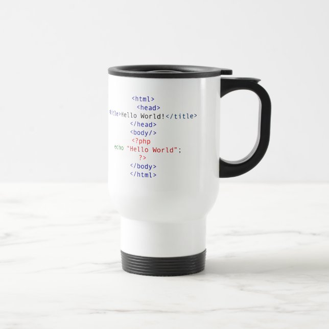 Mug De Voyage Accueil php geek (Droite)