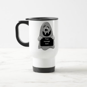 Mug De Voyage Acier inoxydable fait sur commande de fantôme
