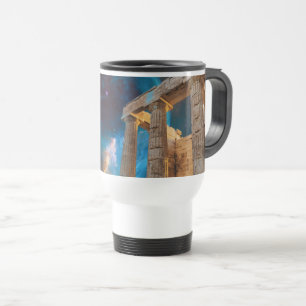 Mug De Voyage Acropole du Parthénon La Grèce rencontre l'espace