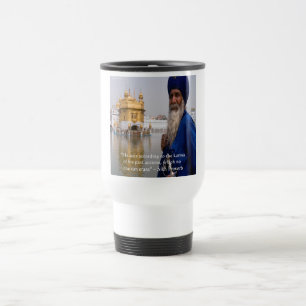 Mug De Voyage Actions/Karma proverbe sikh