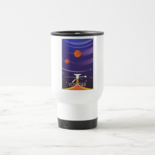 Mug De Voyage Affiche de la science du Grand Tour de Voyager