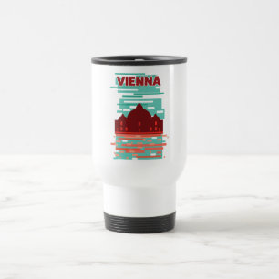 Mug De Voyage Affiche de voyage à Vienne