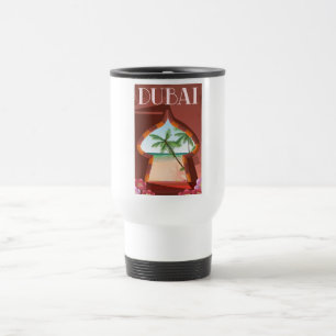 Mug De Voyage Affiche de voyage du Palais de Dubaï