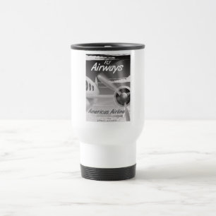 Mug De Voyage Affiche de voyage vintage Fly Airways