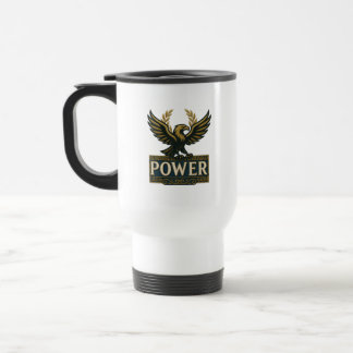 Mug De Voyage aigle de puissance