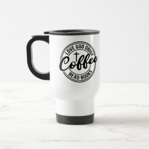 Mug De Voyage Aimez Dieu Buvez du Café Lisez des Livres