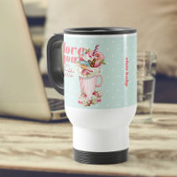 Aimez-vous un Latte Retro Sweet Traitements Person
