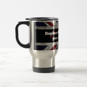 Mug De Voyage Ajouter du texte sur le coussin décoratif du drape