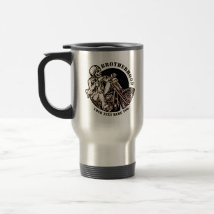 Mug De Voyage Ajouter un nom Modifier le texte Motorcycle Frater