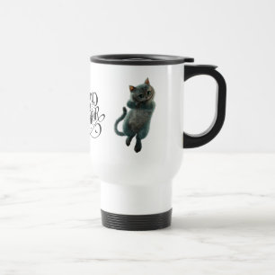 Mug De Voyage Alice au fond du verre  Cheshire Cat Grin