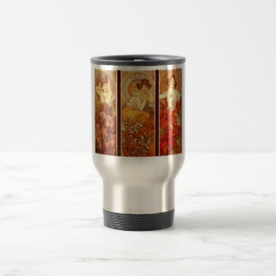 Mug De Voyage Alphonse Mucha