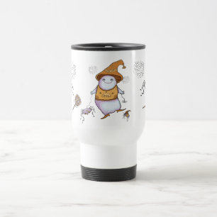 Mug De Voyage Amateur d'araignée Halloween